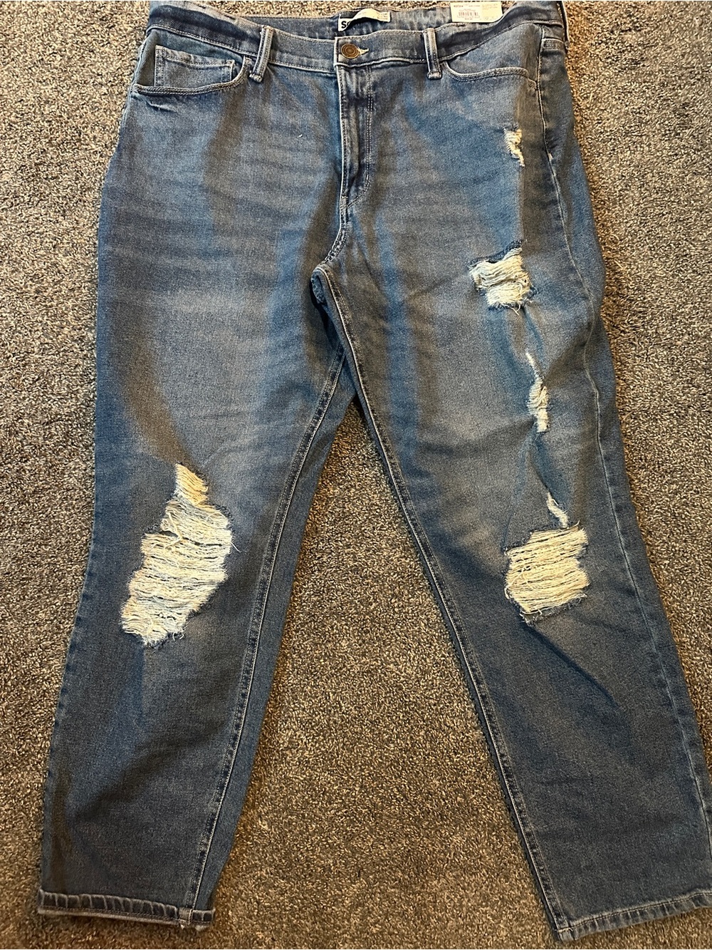 SO Boyfriend Low Rise Jeans 17/33 Dark